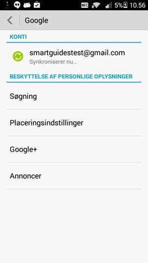 Vælg din konto