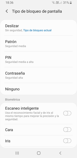 Seleccione Patrón