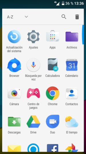 Seleccione Ajustes