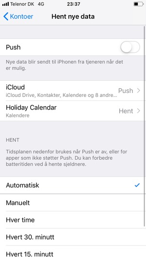 Angi Push til AV