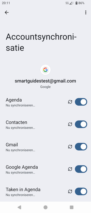 Uw contactpersonen van Google worden nu gesynchroniseerd met uw Xperia