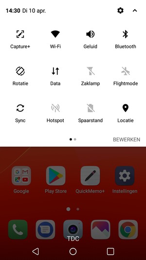 Schakel Wi-Fi en Bluetooth uit