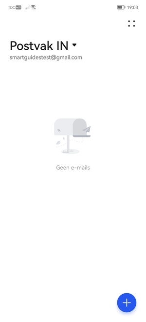 Uw Gmail is klaar voor gebruik