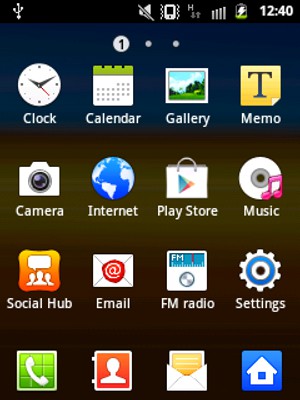 Select Settings