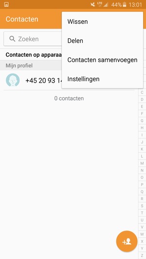 Selecteer Instellingen