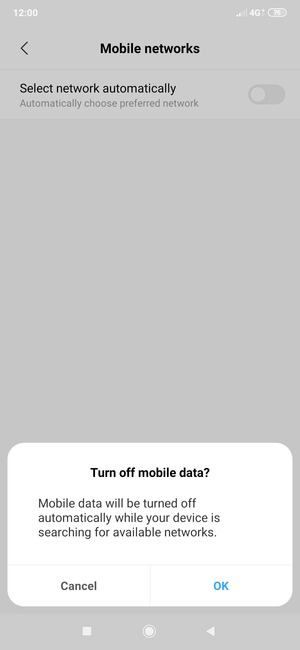 Select OK