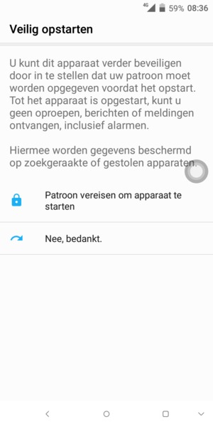 Selecteer uw voorkeursoptie