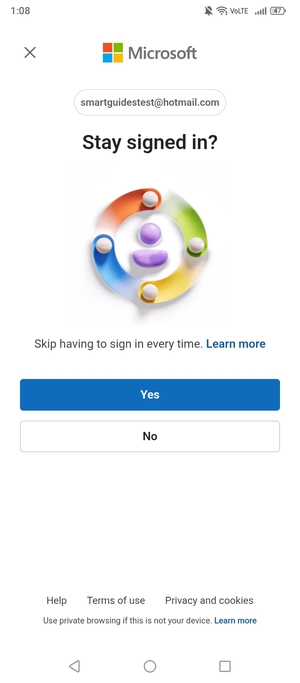 Select your preferred option