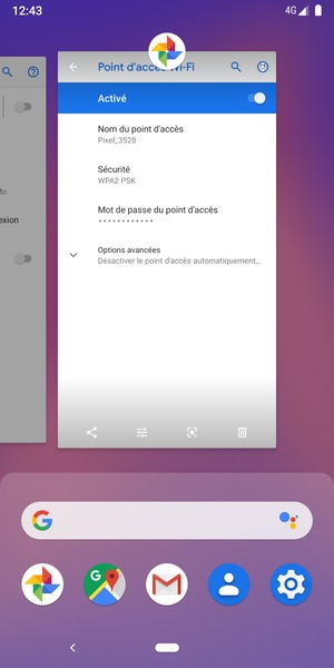 Faites glisser les applis vers le haut pour les fermer