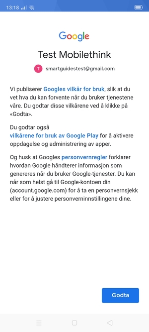 Velg Godta