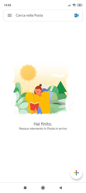 Il tuo account è pronto per l'uso