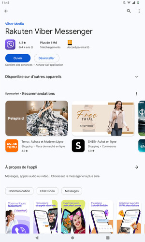 Sélectionnez Ouvrir
