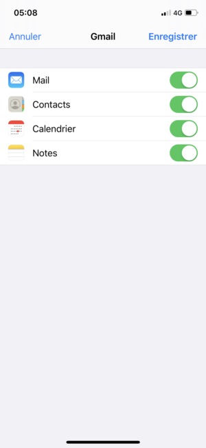 Sélectionnez Enregistrer