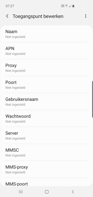 Voer mms-gegevens in