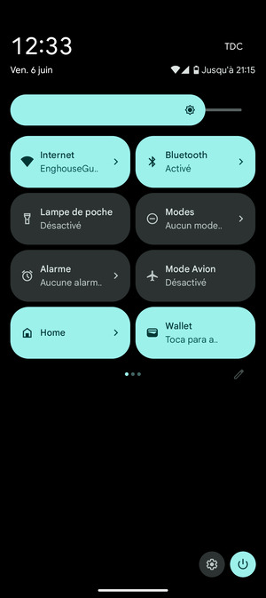 Sélectionnez Internet