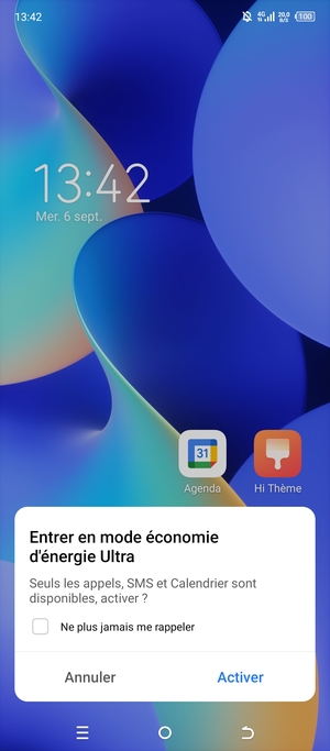 Sélectionnez Activer