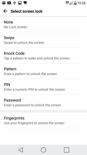 Select Pattern
