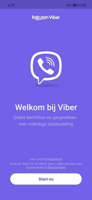 Uw app is klaar voor gebruik