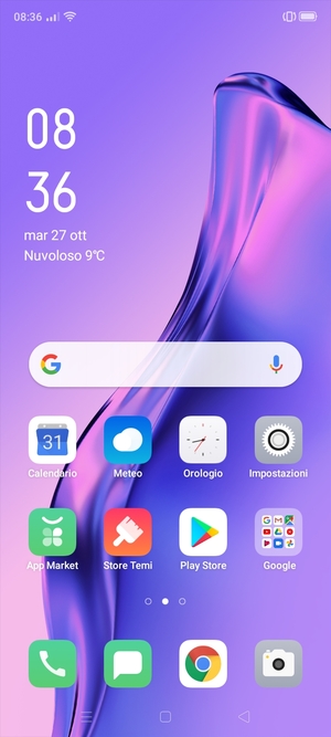 Seleziona Impostazioni