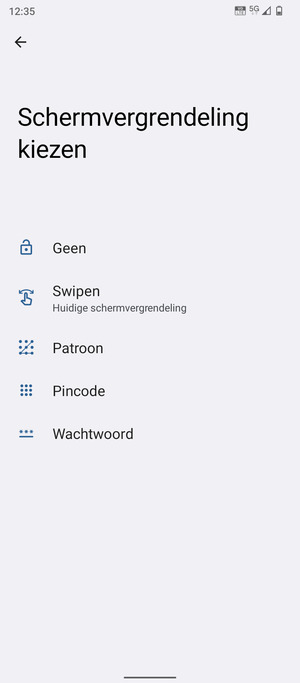 Selecteer Patroon