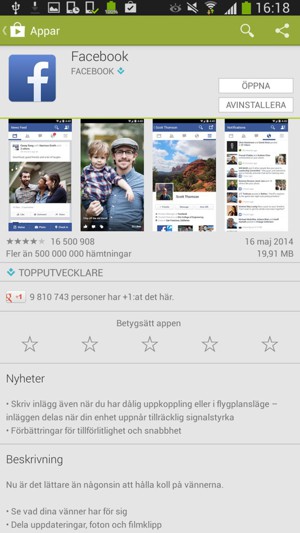 Välj ÖPPNA