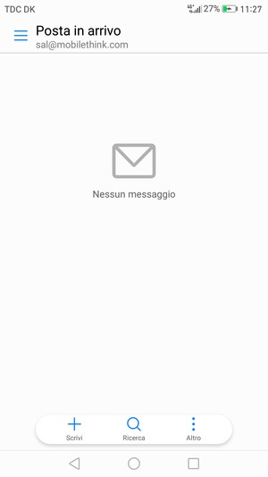 Il tuo account è pronto per l'uso