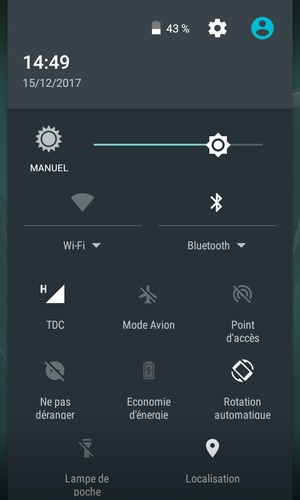 Désactiver le Wi-Fi et le Bluetooth