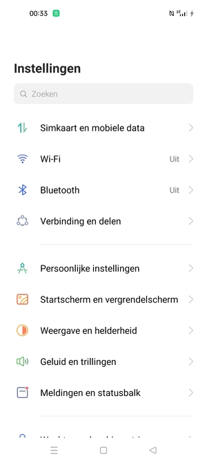Selecteer Wi-Fi