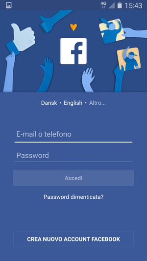 L'app è pronta per l'uso
