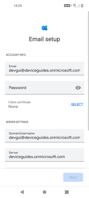 Enter your password