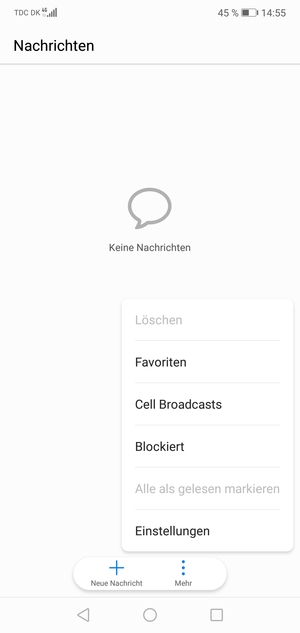 Wählen Sie Einstellungen