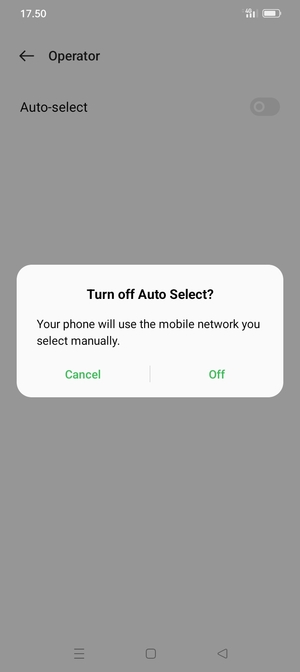 Select Off