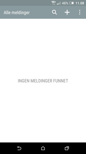 Velg menyknappen