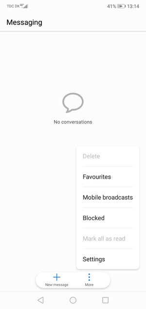 Select Settings