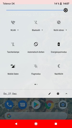 Wählen Sie die Einstellungen-Taste