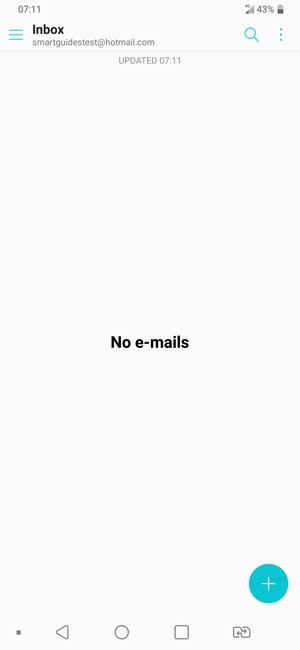 Your Hotmail is ready to use