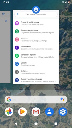 Scorri verso l'alto le app per chiuderle