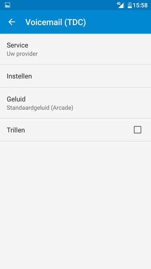 Selecteer Instellen