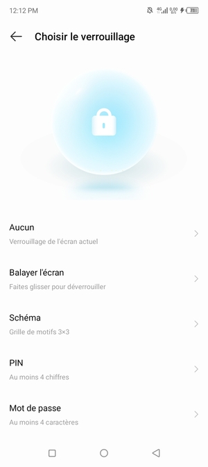 Sélectionnez Schéma