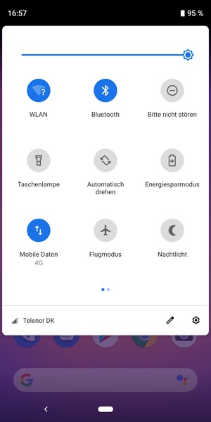 Schalten Sie WLAN und Bluetooth aus