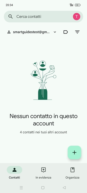 Seleziona Organizza