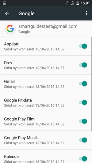 Vælg Menu-knappen