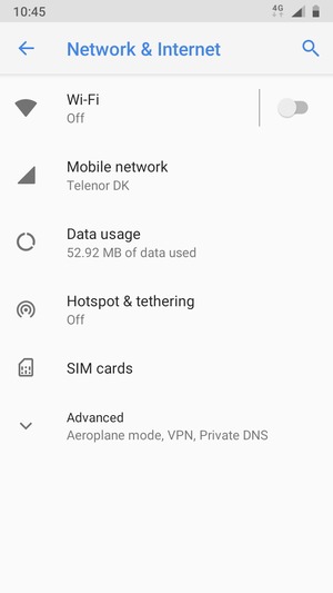 Select Mobile network