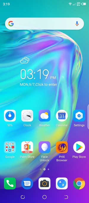 Select Settings