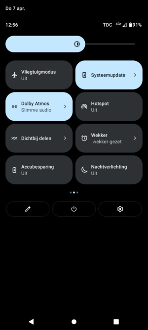Selecteer Accubesparing