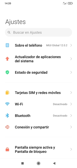 Seleccione Wi-Fi