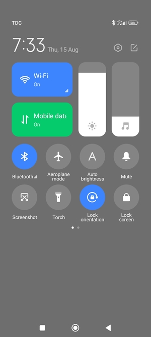 Turn off Wi-Fi and Bluetooth