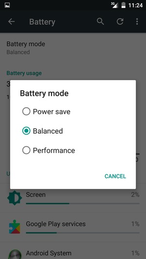 Select Power save