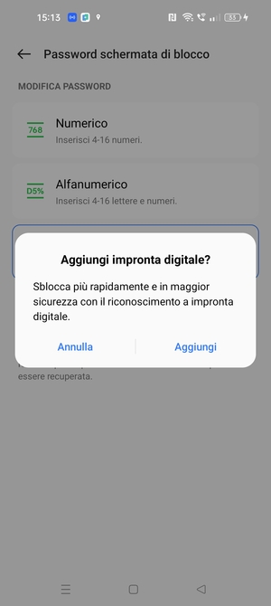 Seleziona la tua opzione preferita