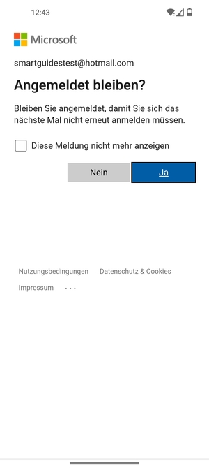 Wählen Sie Ihre gewünschte Option